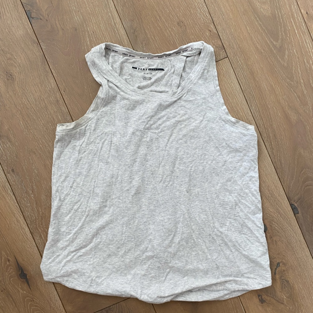 DKNY Sport | Grey Cotton Tank
